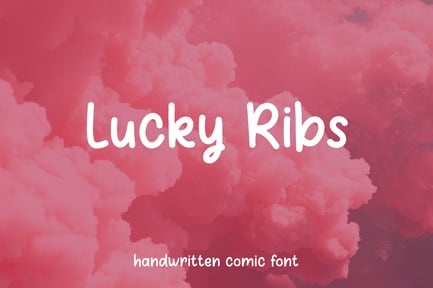 Lucky Ribs – Fun Simple Font