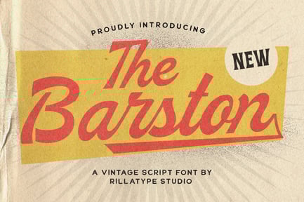 The Barston – Vintage Script Font