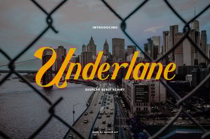 Underlane Retro Sans Serif