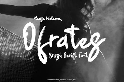 Ofrates – Brush Script Font