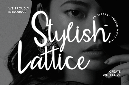 Stylish Lattice – Elegant Modern Script