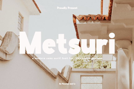 Metsuri Thumbnail Font