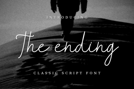 The Ending – Handwriting Script Font