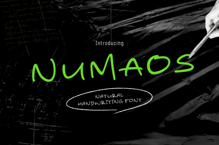 Numaos – Handwriting Font