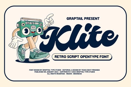Klite – Retro Script
