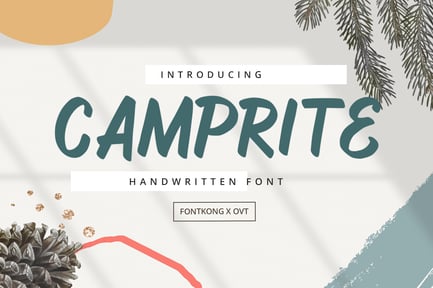 Camprite – Handwritten Font