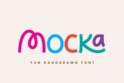 Mocka – Playful Ligature Font
