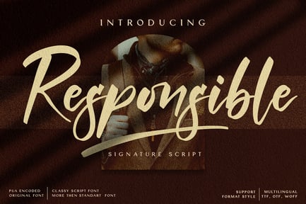 Responsible – brush signature