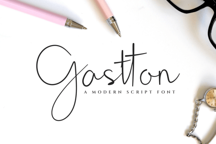 Gastton Signature Script Font