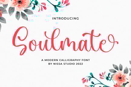 Soulmate – Wedding Font