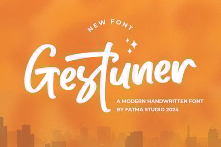 Gestuner – Fashion Font