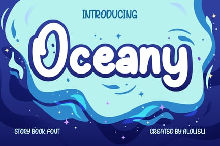 Oceany – Story Books Font