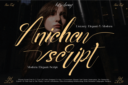 Anicha Script – Modern Elegant Script