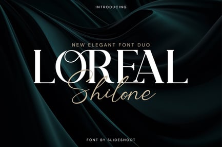 Loreal Shilone – Font Duo