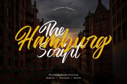 The Hamburg – Brush Script Font