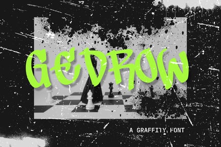 Gedrow Graffity Font
