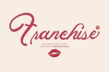 Franchise Script Font