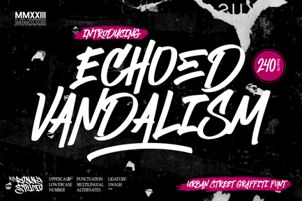 Echoed Vandalism – Urban Street Graffiti