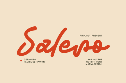 Salero – Script Font