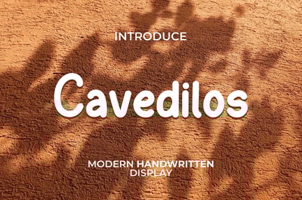 Cavedilos – Modern Display Font