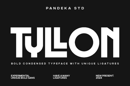 Tyllon – Modern Sans Font