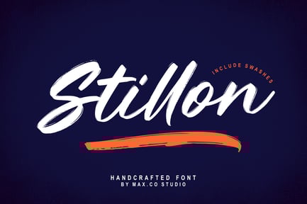 Stillon Brush Font