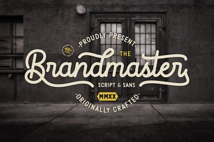 Brandmaster – Retro Font Duo