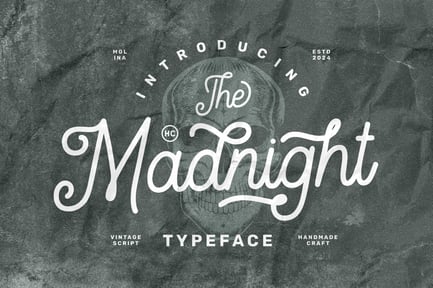 Hc Madnight Script Monoline