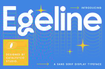 Egeline Sans Serif Display Font