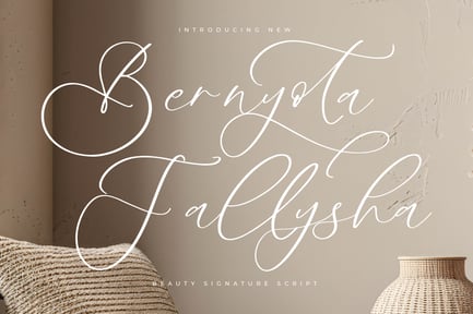 Bernyota Fallysha Signature Script