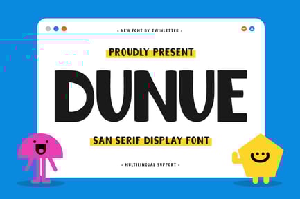 Dunue – Handwritten Font