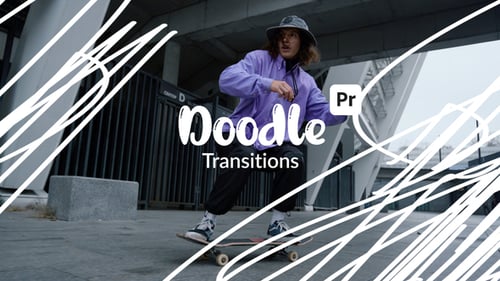 Doodle Transitions for Premiere Pro