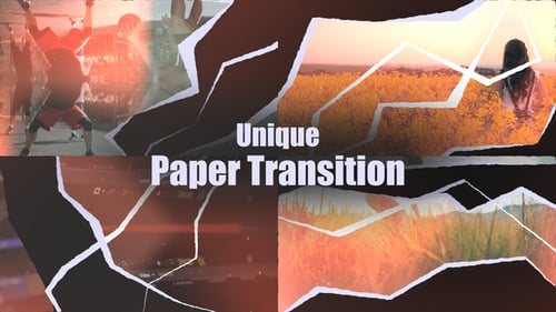 Paper Cut Transitions MOGRT