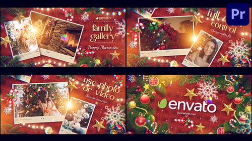 Christmas Photo Slideshow for Premiere Pro
