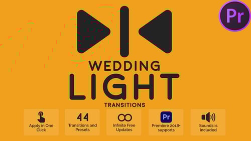 Wedding Light Transitions for Premiere Pro