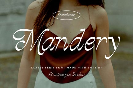 Mandery Classy Serif Font