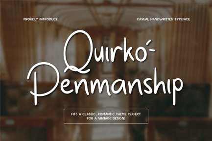 Quirko Penmanship – Beauty Casual Handwritten