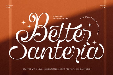 Better Santeria – Handwritten Script