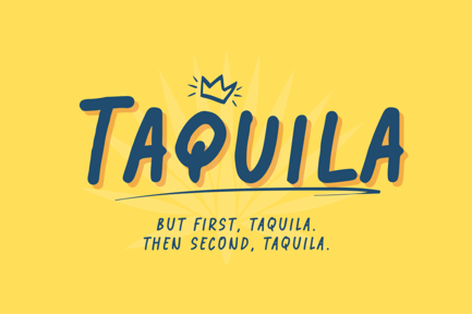 Taquila – Handwritten Font