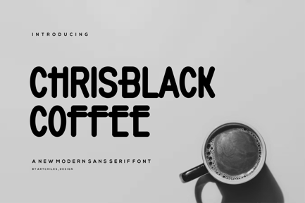 Chrisblack Coffee – Font