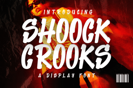 Shoock Crooks Marker Y2k Display Font