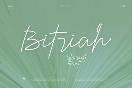 Bitriah Font