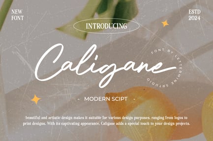Caligane – Script Handwritten