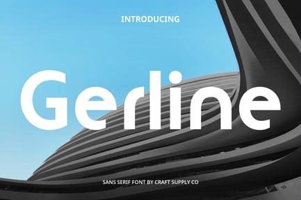Gerline – Contemporary Sans