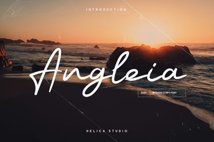 Angleia Script Font