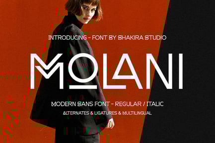 Molani – Modern Sans Font