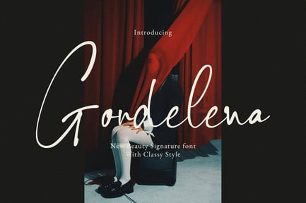 Gordelena – Beauty Signature Font