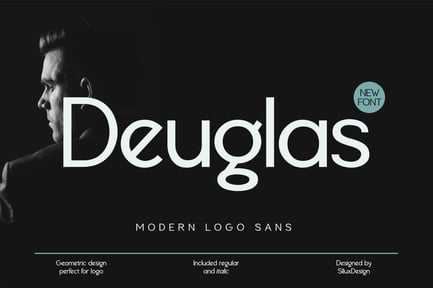 Deuglas|Modern Logo Sans