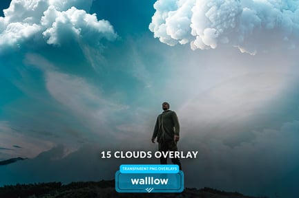 clouds png photoshop transparent overlays