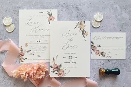 Ethereal Foliage Wedding Suite